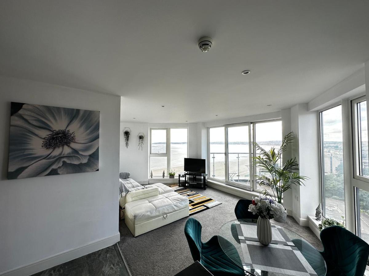Stunning Ocean & City View Apt Swansea Ngoại thất bức ảnh